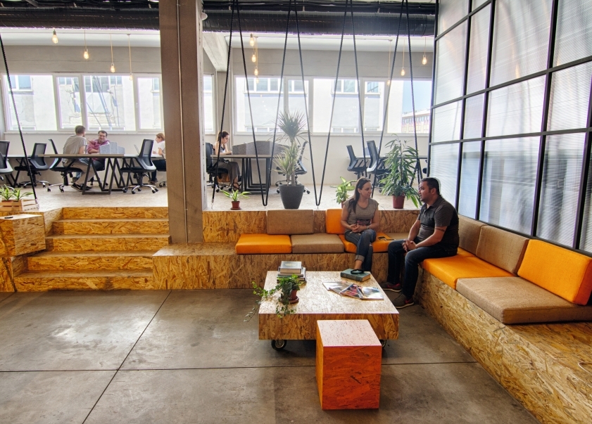 EGGER OSB in Habita Coworking Space