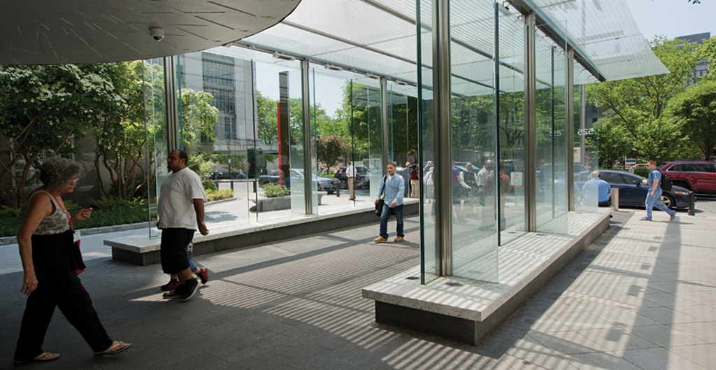 Digital Ceramic Printing in Roofs & Canopies