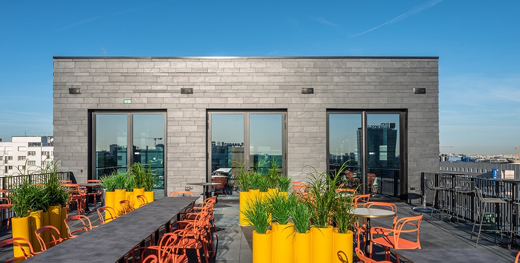 Rainscreen Cladding System CUPACLAD® 101 RANDOM