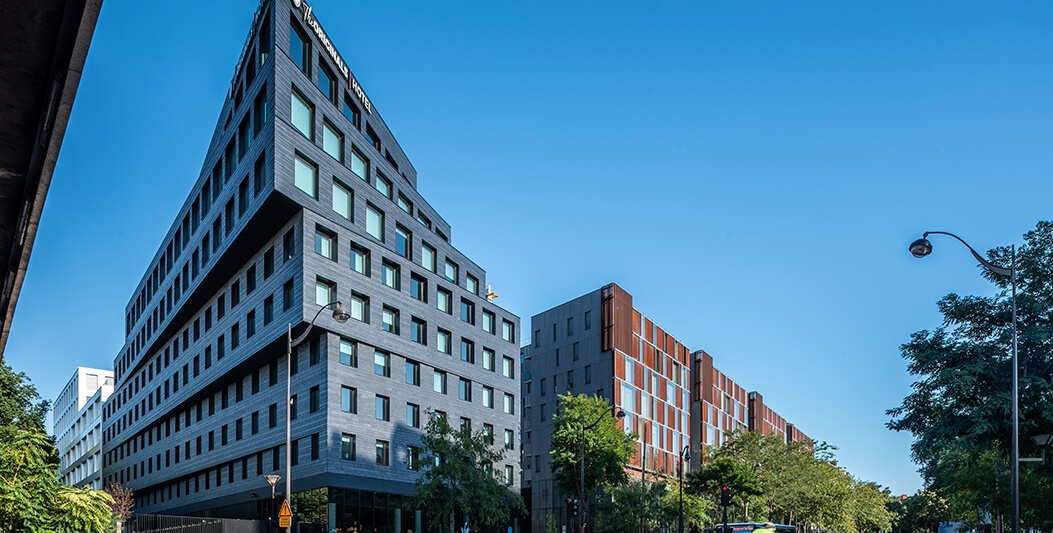 Rainscreen Cladding System CUPACLAD® 101 RANDOM