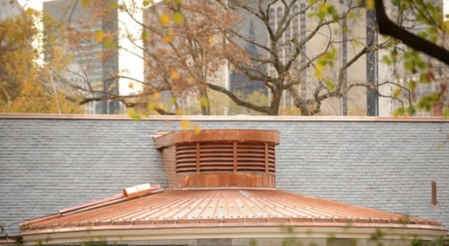 CooperCraft Cupola, Louvers and Gutters in Tavern on the Green