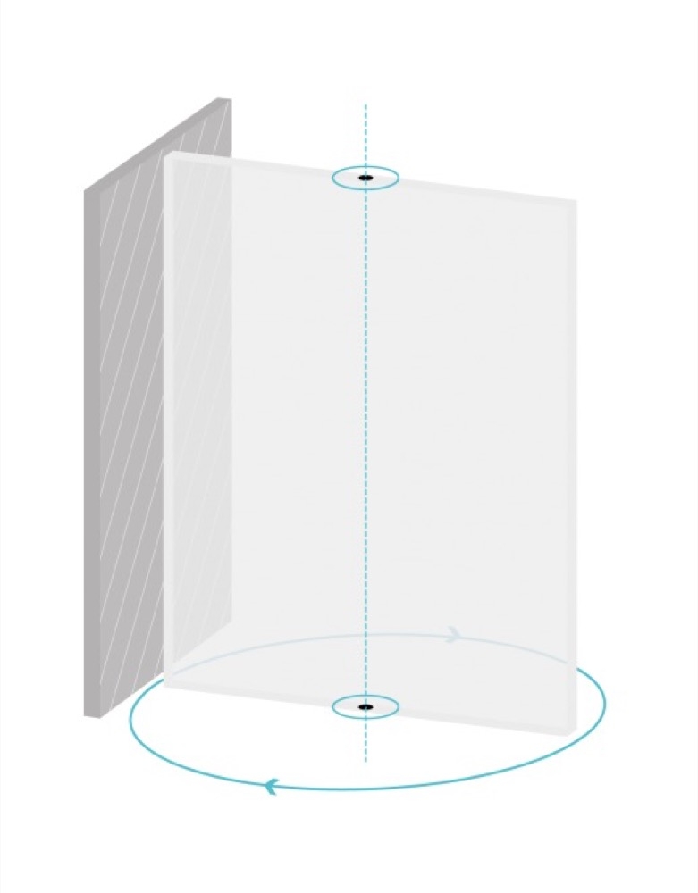 Pivot Door Hinge - System One