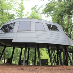 Zinc Slate in Space Crab Treehouse