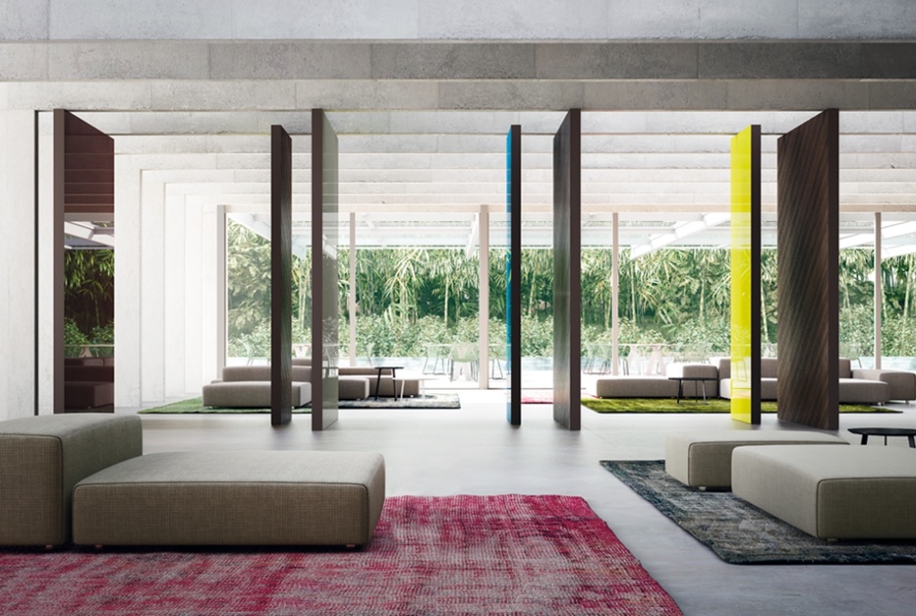 Hinges for Pivoting Walls