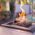 Fireplaces with Neolith® - neocube-o®