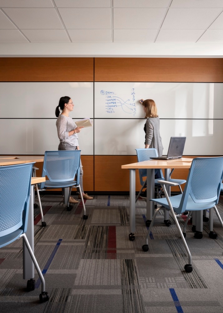 Markerboard Finish for Folding Walls