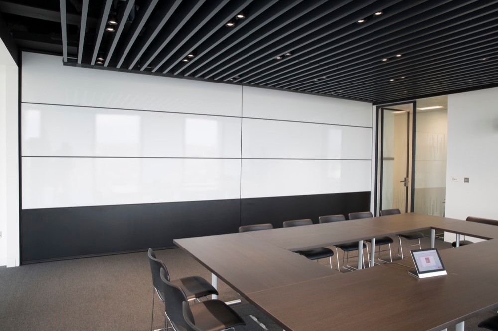 Markerboard Finish for Folding Walls