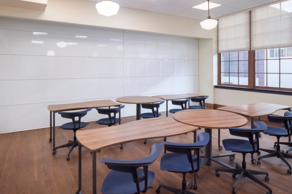 Markerboard Finish for Folding Walls