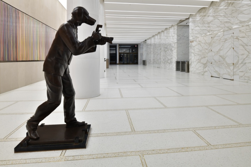 Terrazzo in 75 Rockefeller Plaza Lobby