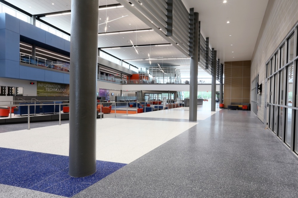 Terrazzo in Alief ISD Career Center