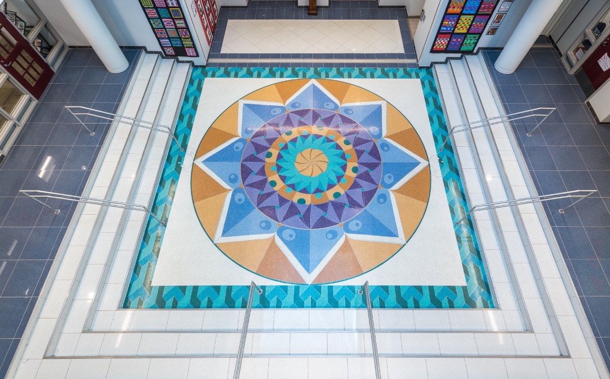 Terrazzo in Lafayette Elementary School
