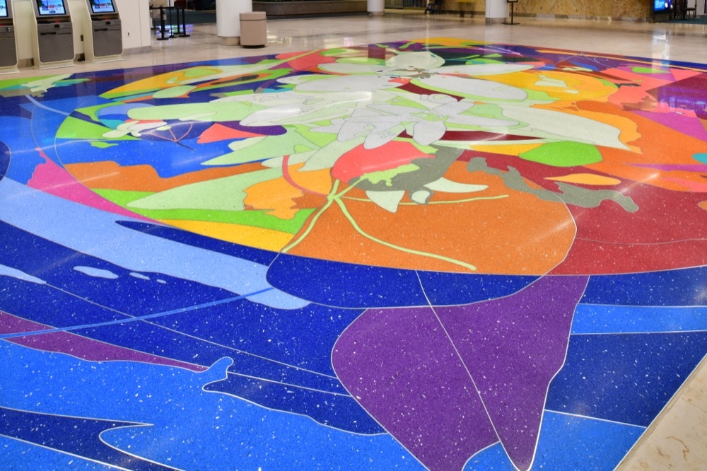 Terrazzo in Orlando International Airport
