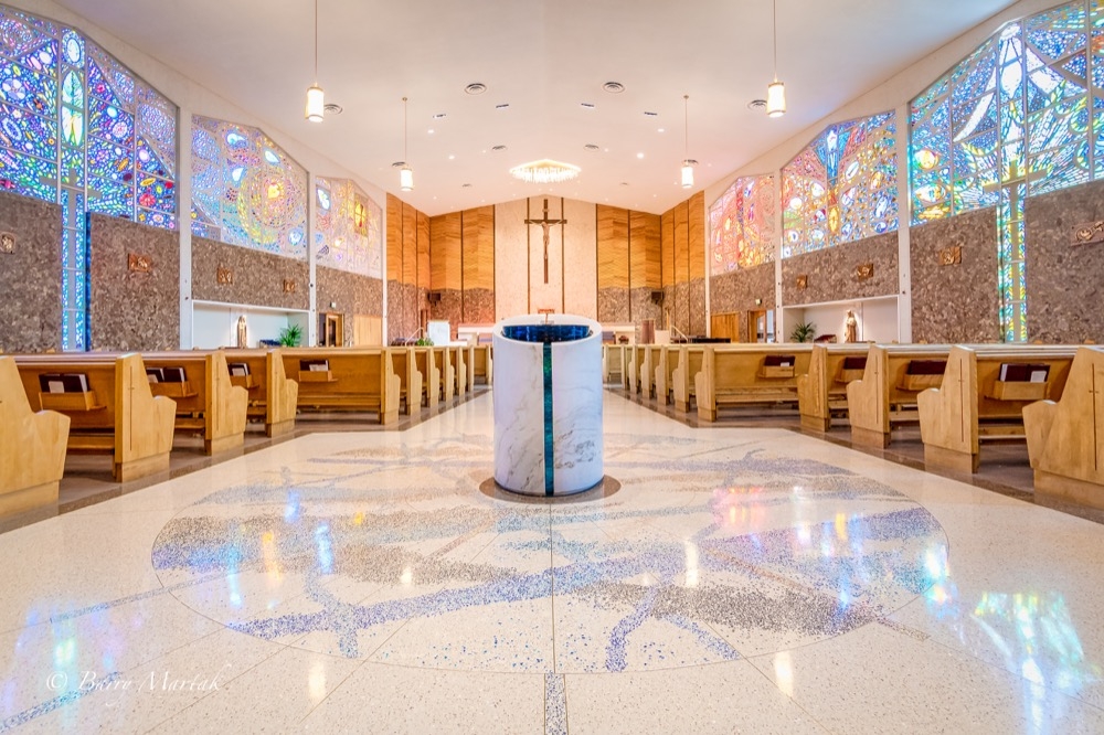 Terrazzo in St. Ambrose Church