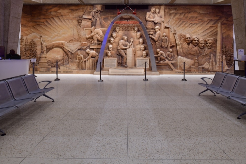 Terrazzo in The Gateway Arch