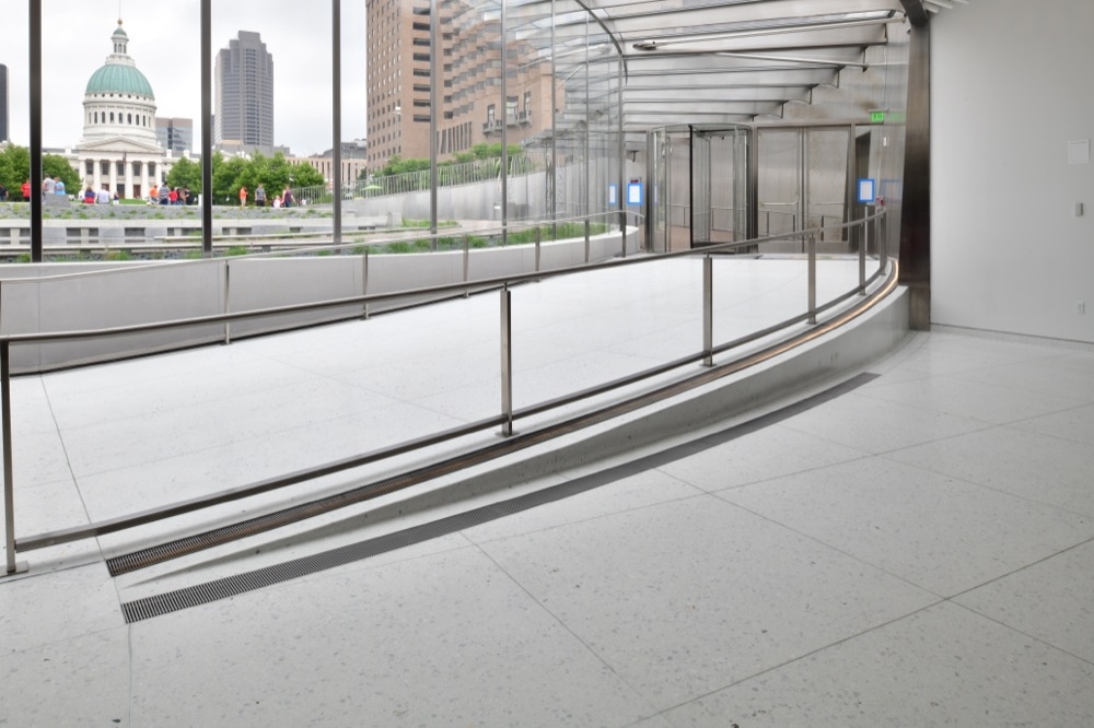 Terrazzo in The Gateway Arch