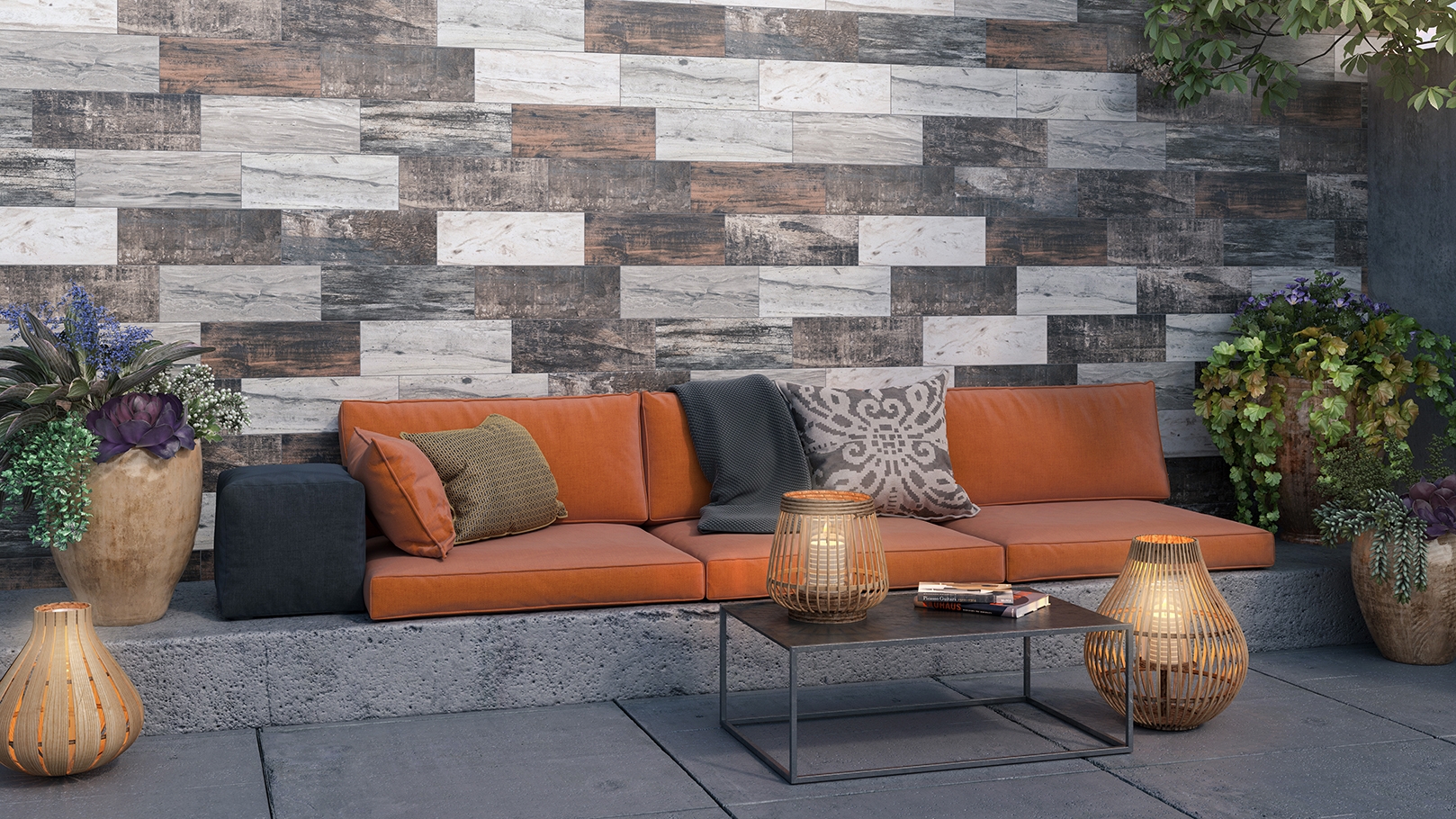 Revestimientos estilo rústico