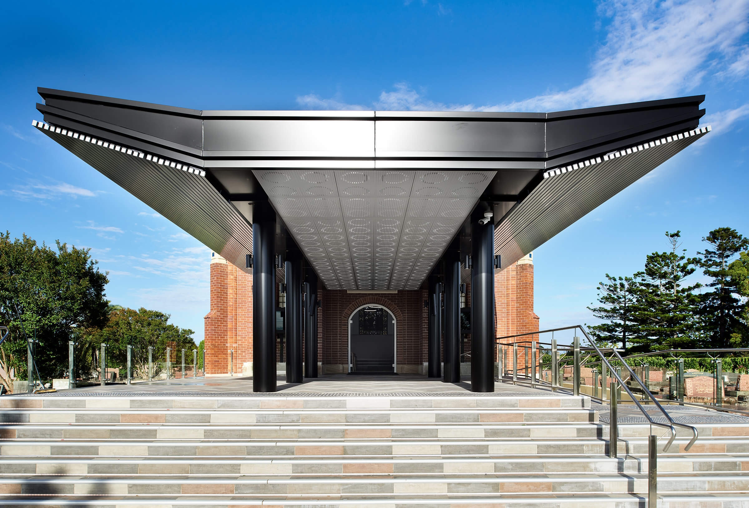 Timber Batten Ceiling in All Souls Chapel