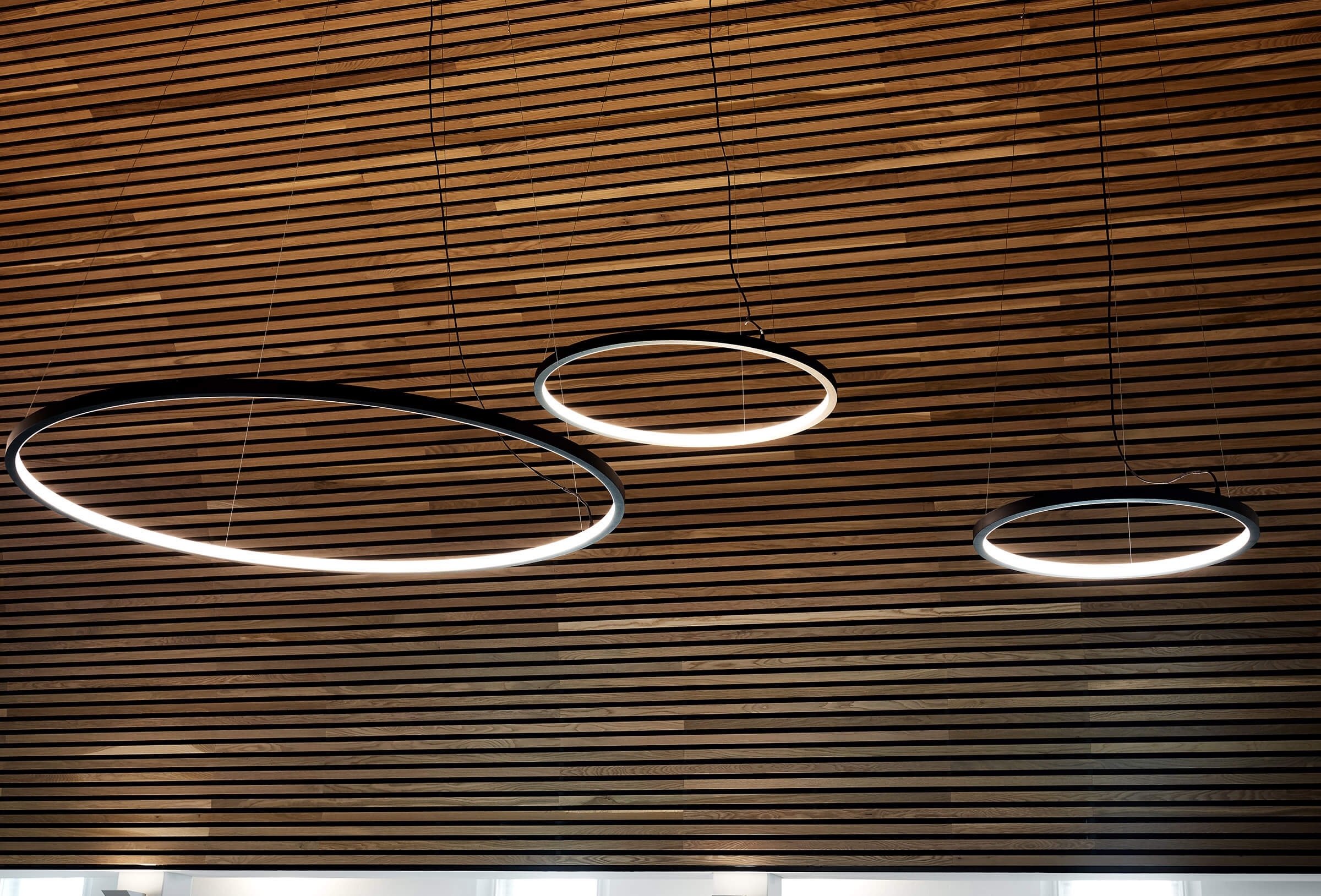 Timber Batten Ceiling in All Souls Chapel