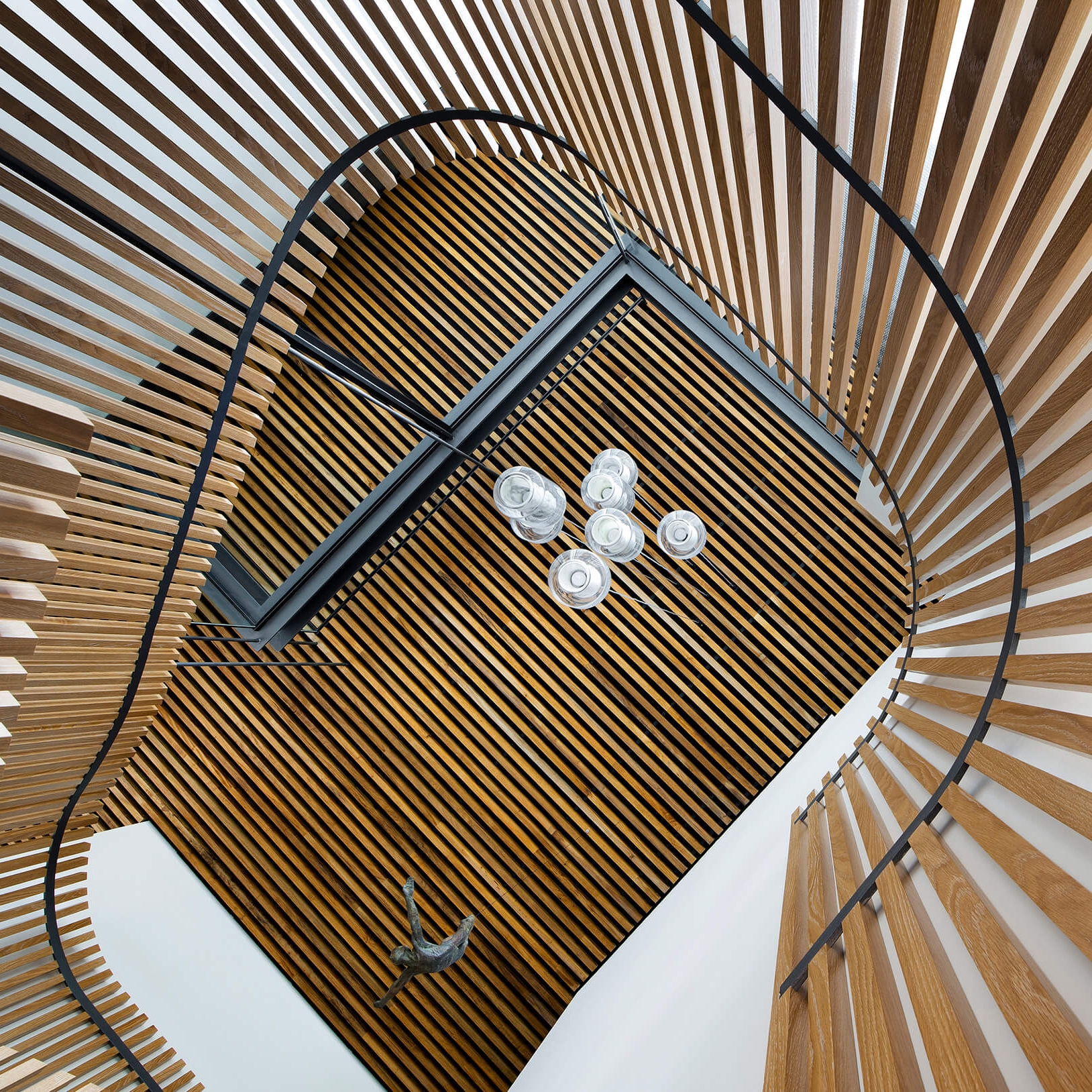 Timber Battens in Double Bay House