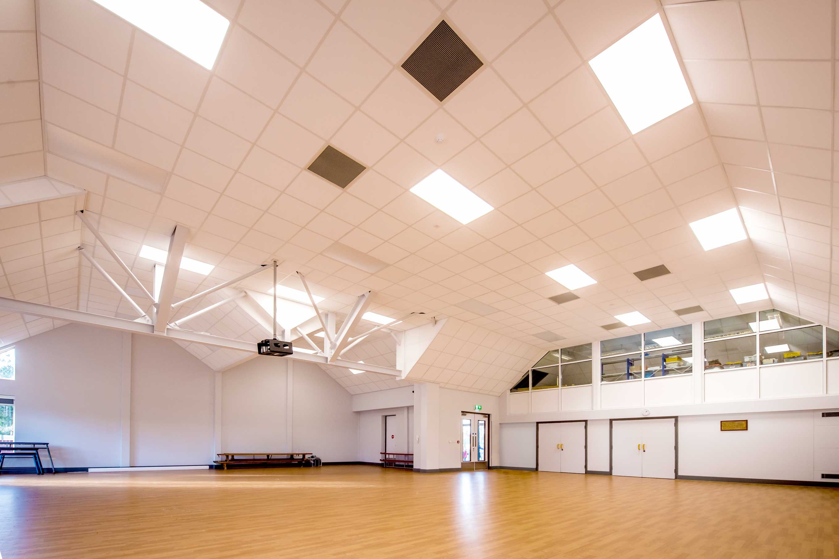Translucent Building Elements in Downton Primary School