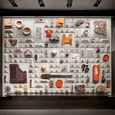 Display Cases in Mithraeum Bloomberg Space