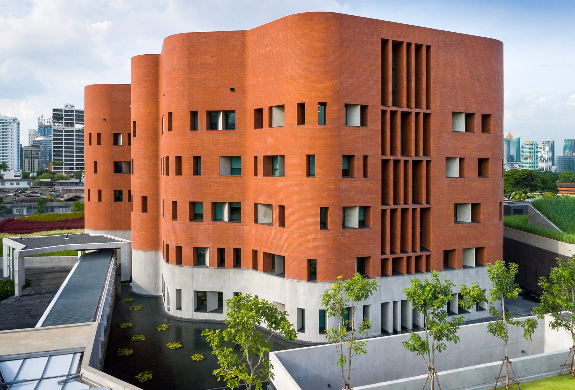 Click-on Battens in Australian Embassy Bangkok