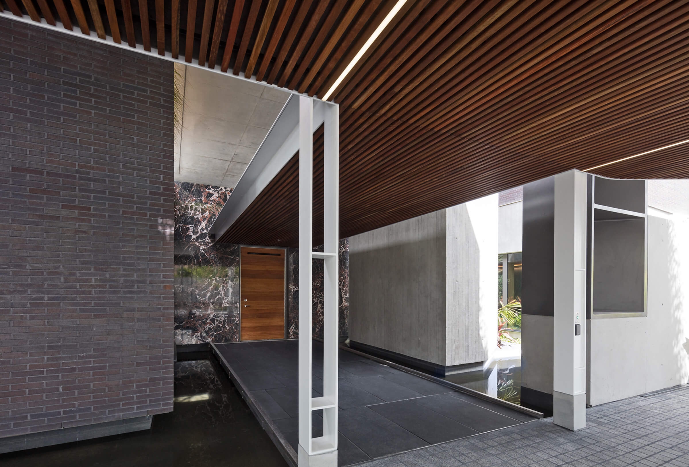 Click-on Battens in Australian Embassy Bangkok