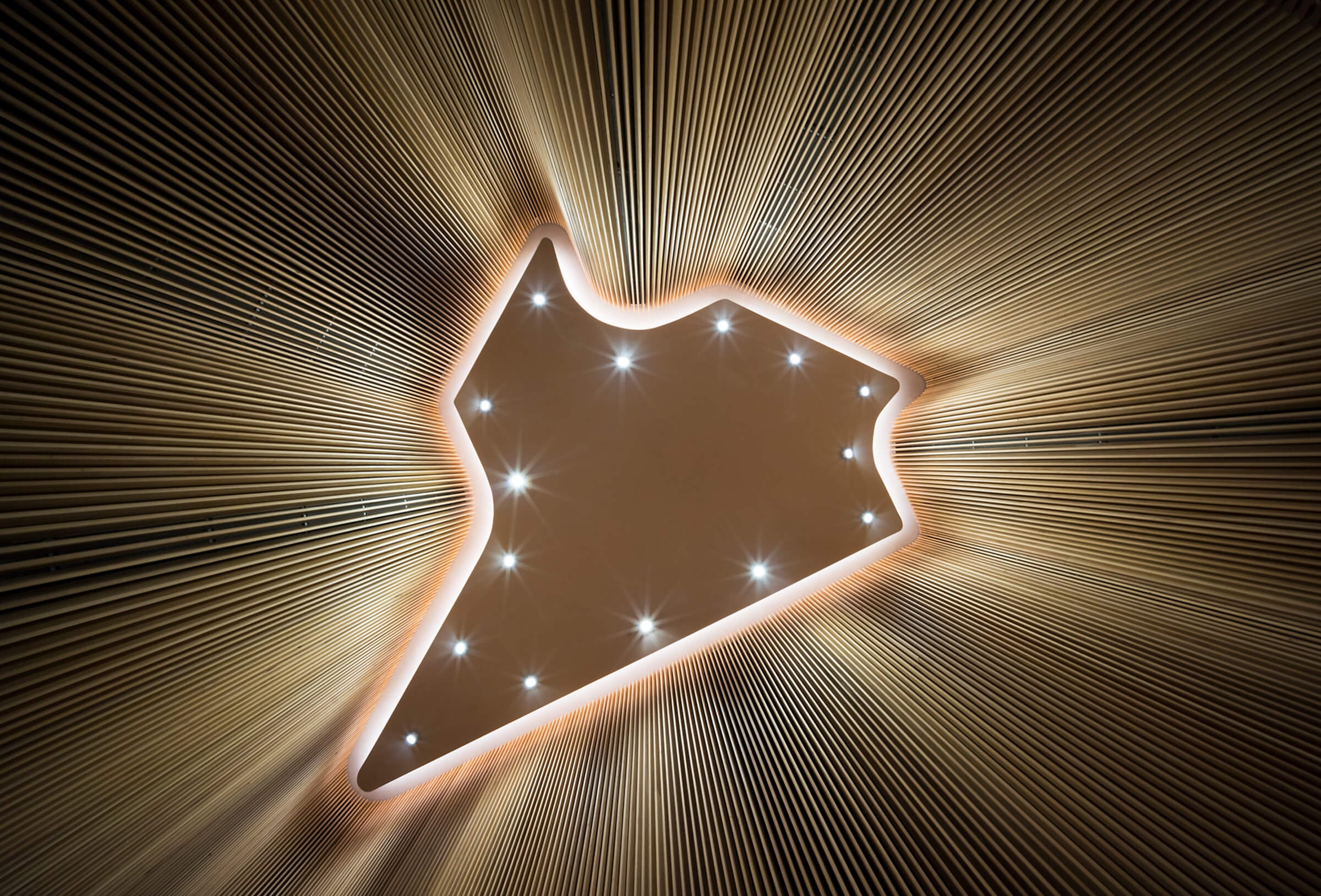 Click-on Battens in Australian Embassy Bangkok