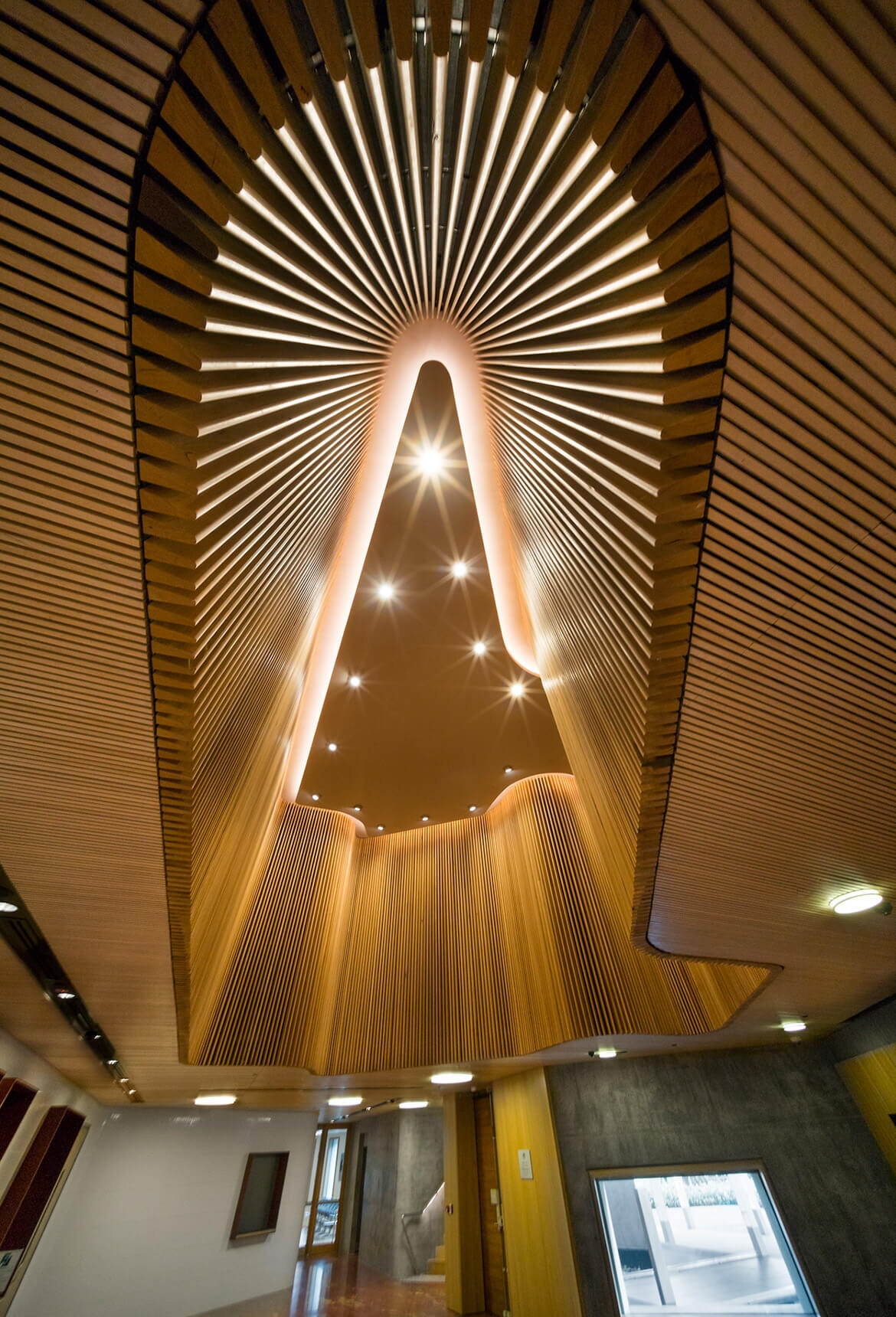 Click-on Battens in Australian Embassy Bangkok