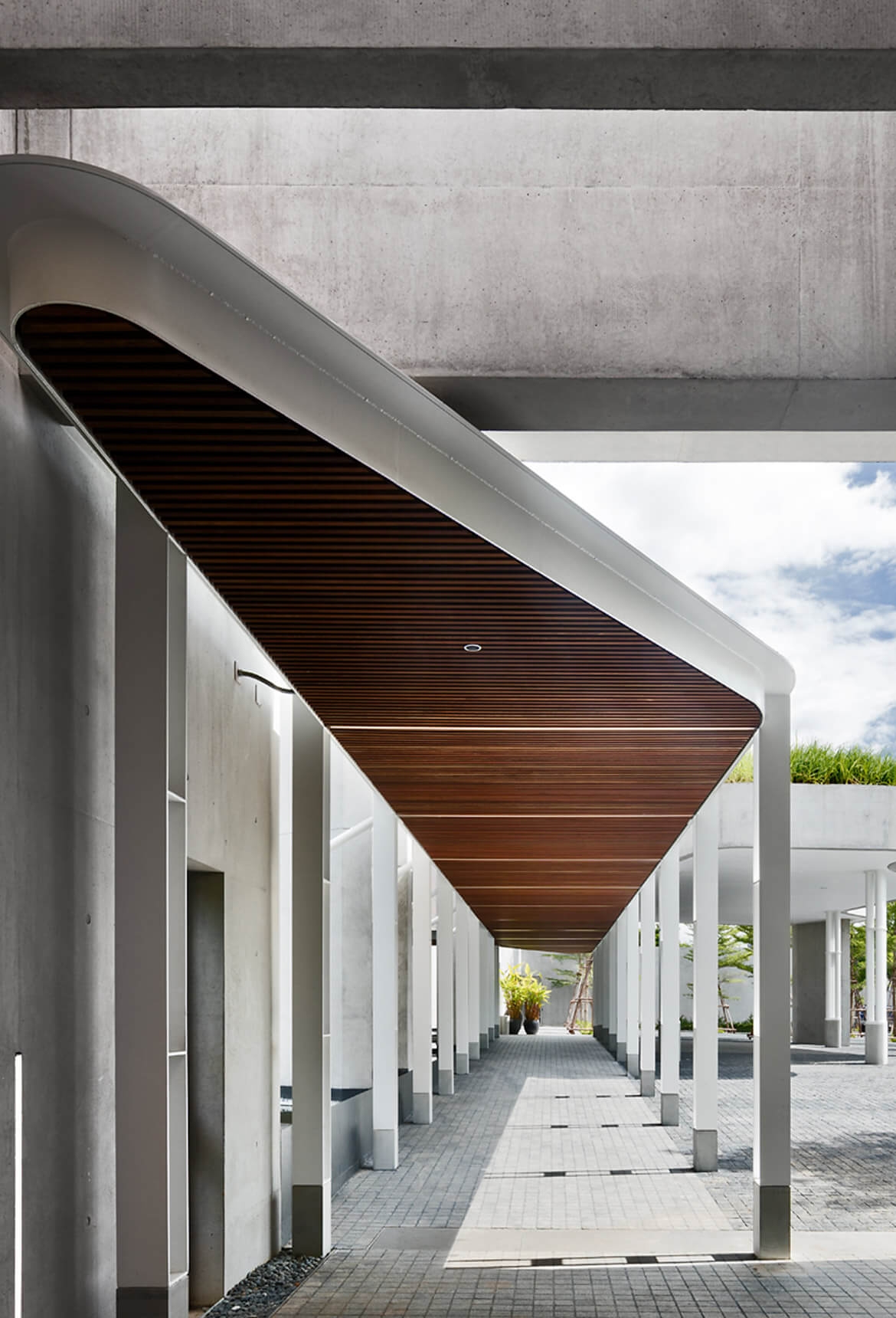 Click-on Battens in Australian Embassy Bangkok