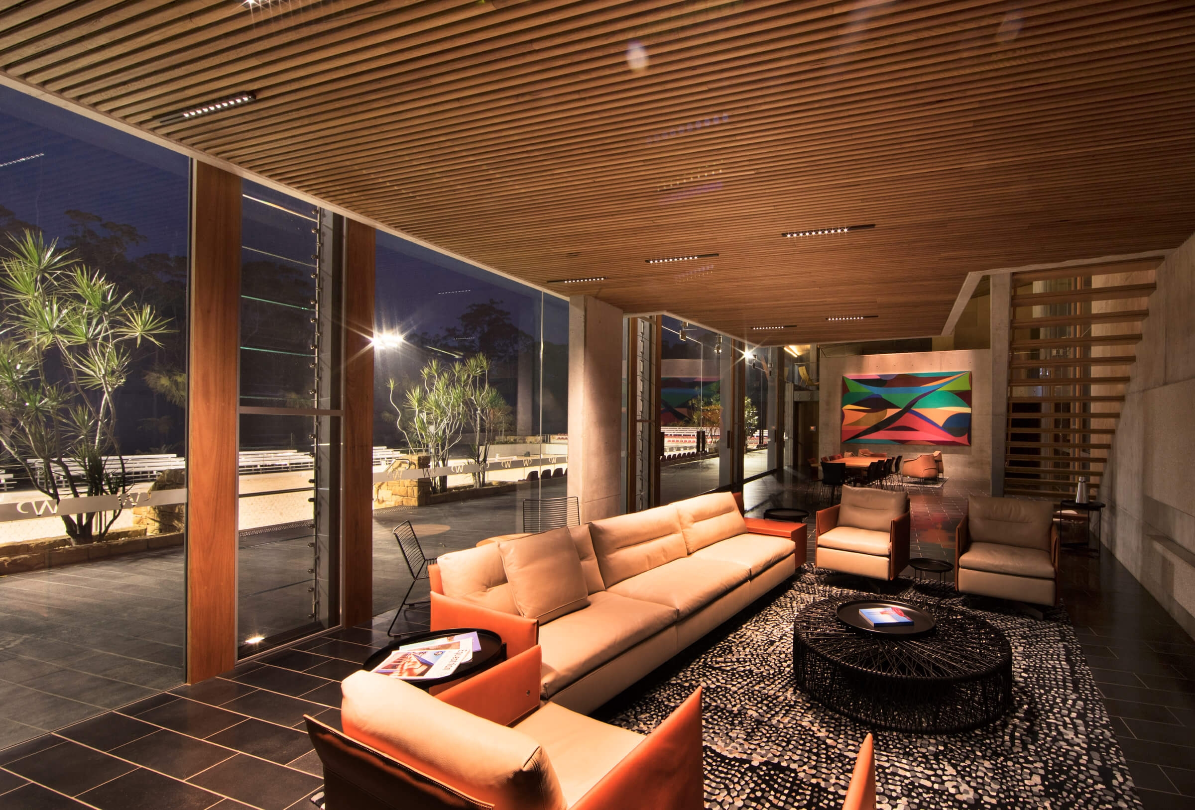 Timber Soffits in Willinga Park Stables