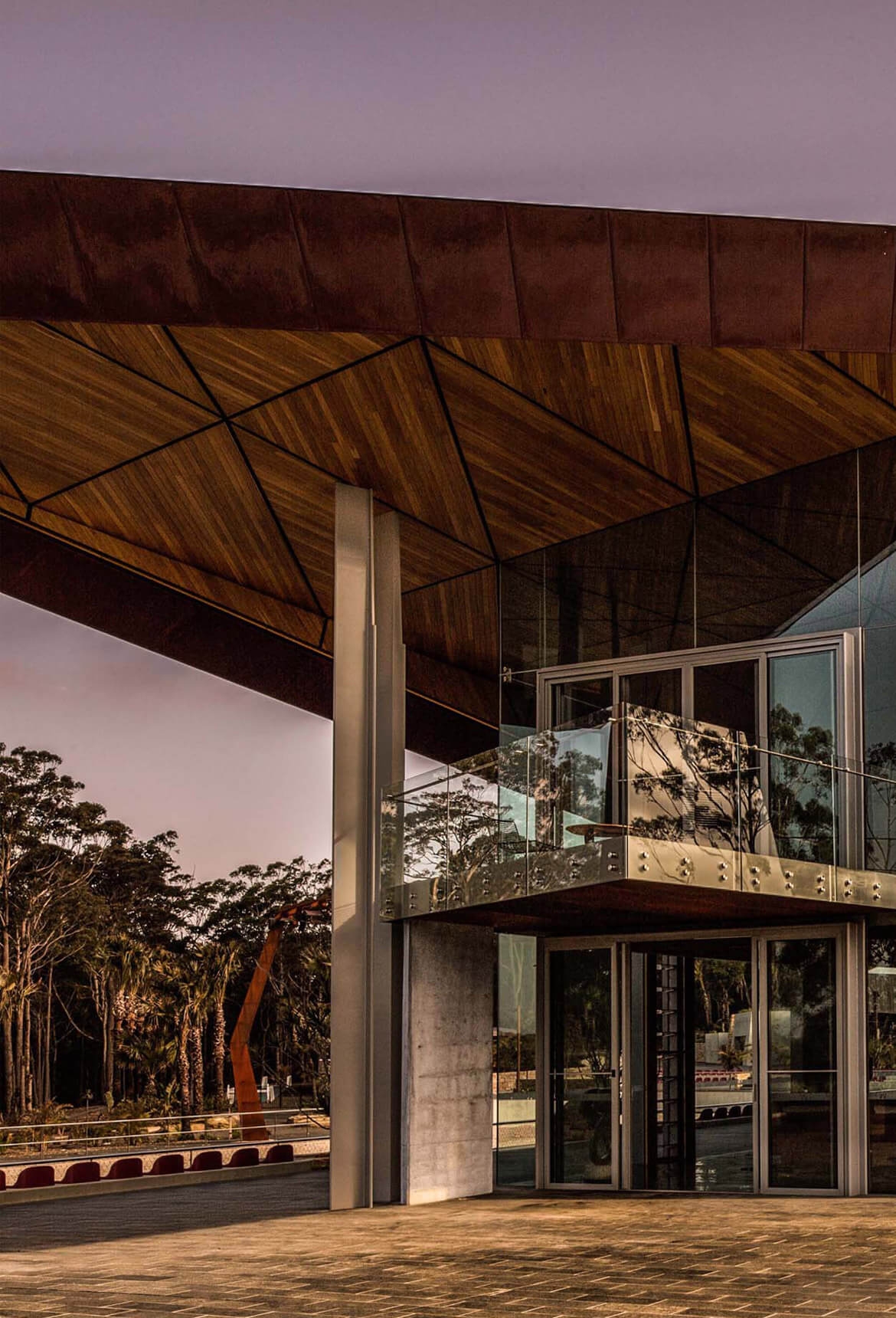 Timber Soffits in Willinga Park Stables