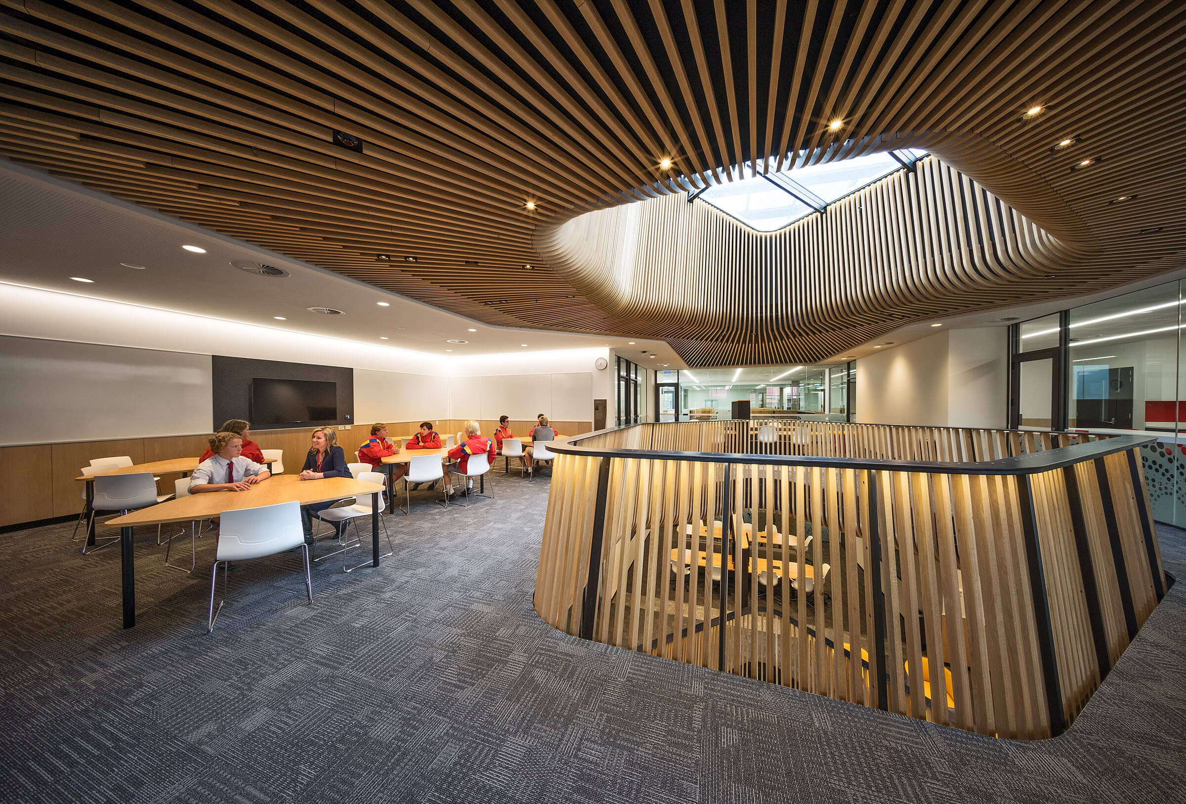Timber Battens in Scotch College