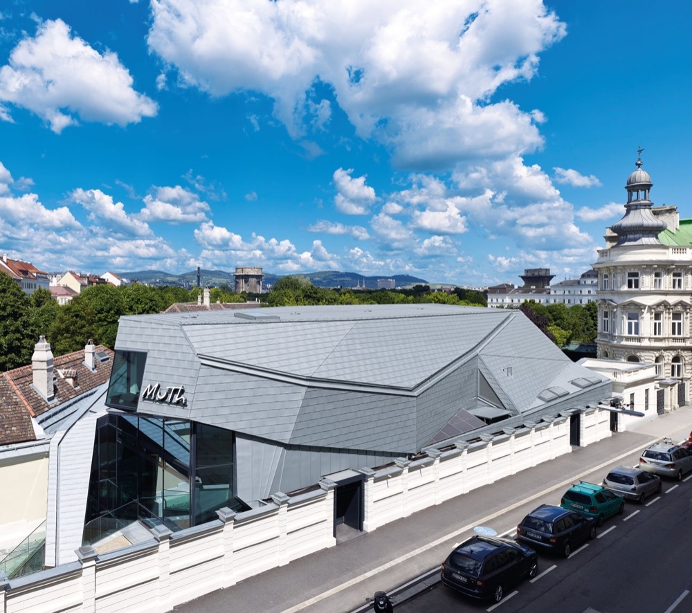 Zinc Roof Systems - Flat Lock Tiles