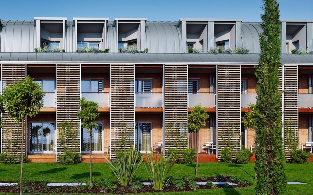 Zinc Roof Systems - Angled Standing Seam