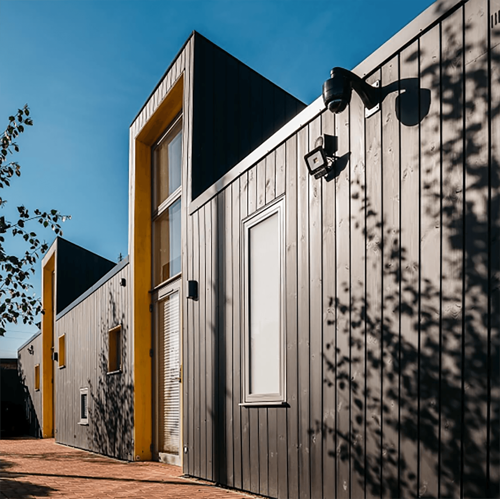Lunawood Thermowood Façade in Eaton Socon Pre-School
