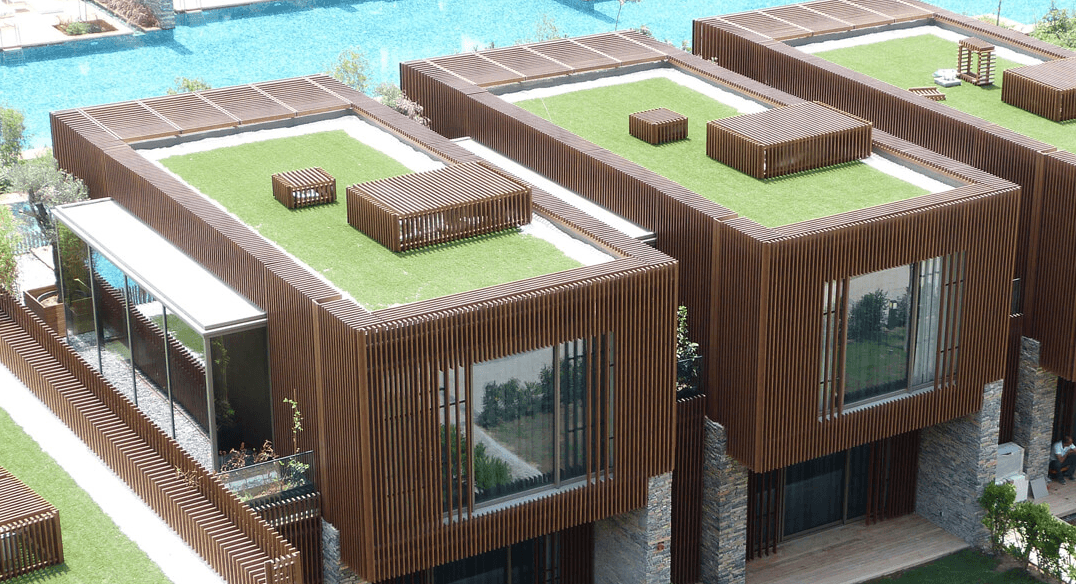 Lunawood Thermowood Façade in Maxx Royal Kemer Luxury Hotel