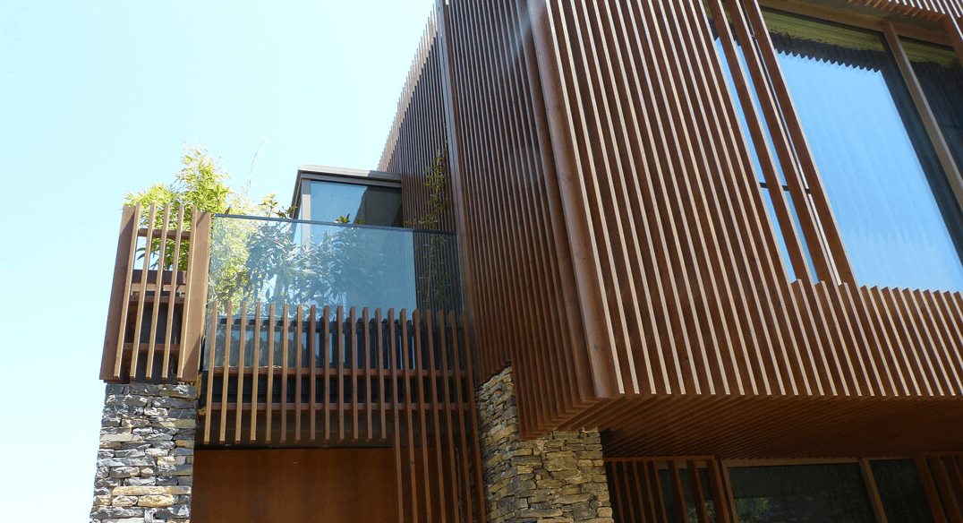 Lunawood Thermowood Façade in Maxx Royal Kemer Luxury Hotel