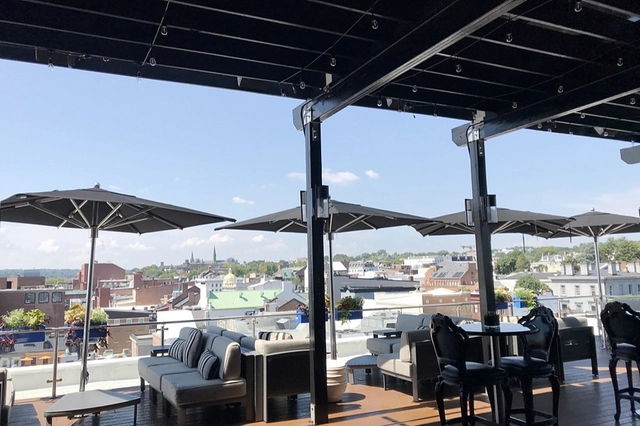 Retractable Outdoor Roofs - The Graham Rooftop