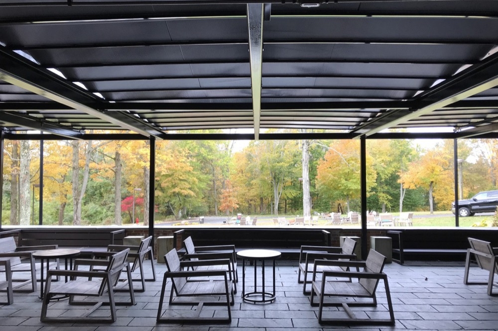 Retractable Canopy At Markham, Canada From ShadeFX