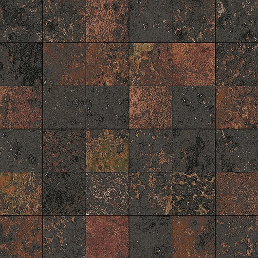 Corten Graphite Mosaic 5x5