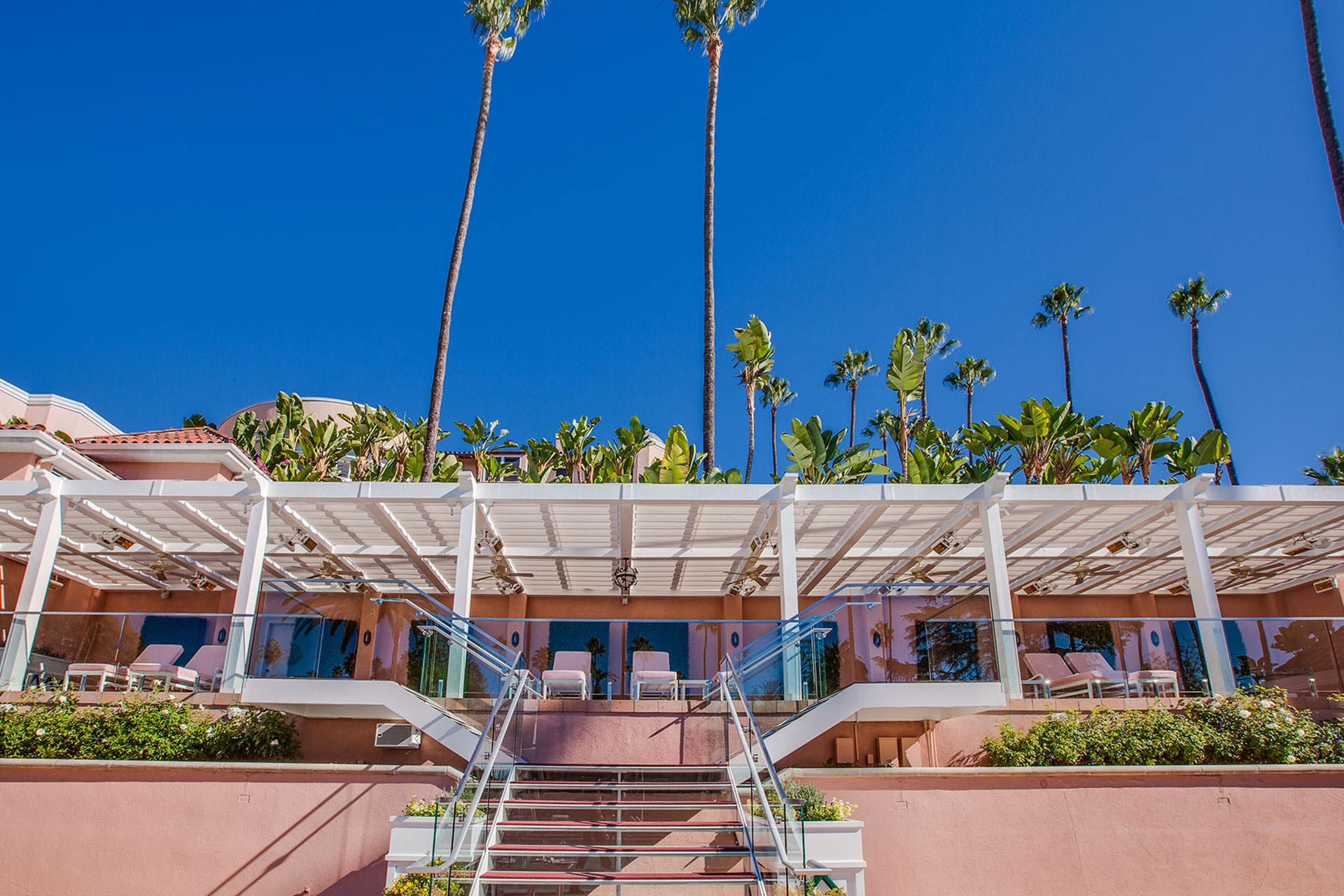 Retractable Canopies At The Beverly Hills Hotel From ShadeFX