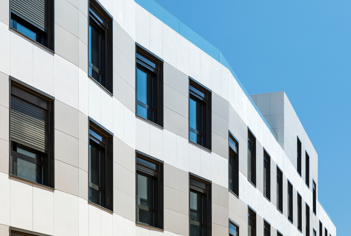 Ventilated Façade in Residential Complex