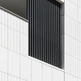 Fretwork Facade Panel in Barcelona Apartment Building