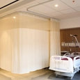 Sistema de cortinas clínicas