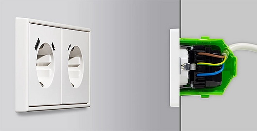 SCHUKO® Sockets with Integrated USB