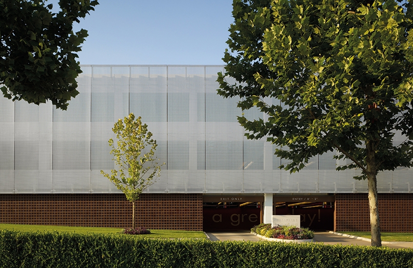 Wire Mesh for Parking Facades