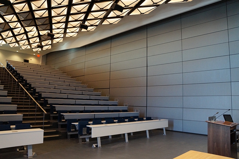 Retractable Walls - Stepped & Sloped Spaces