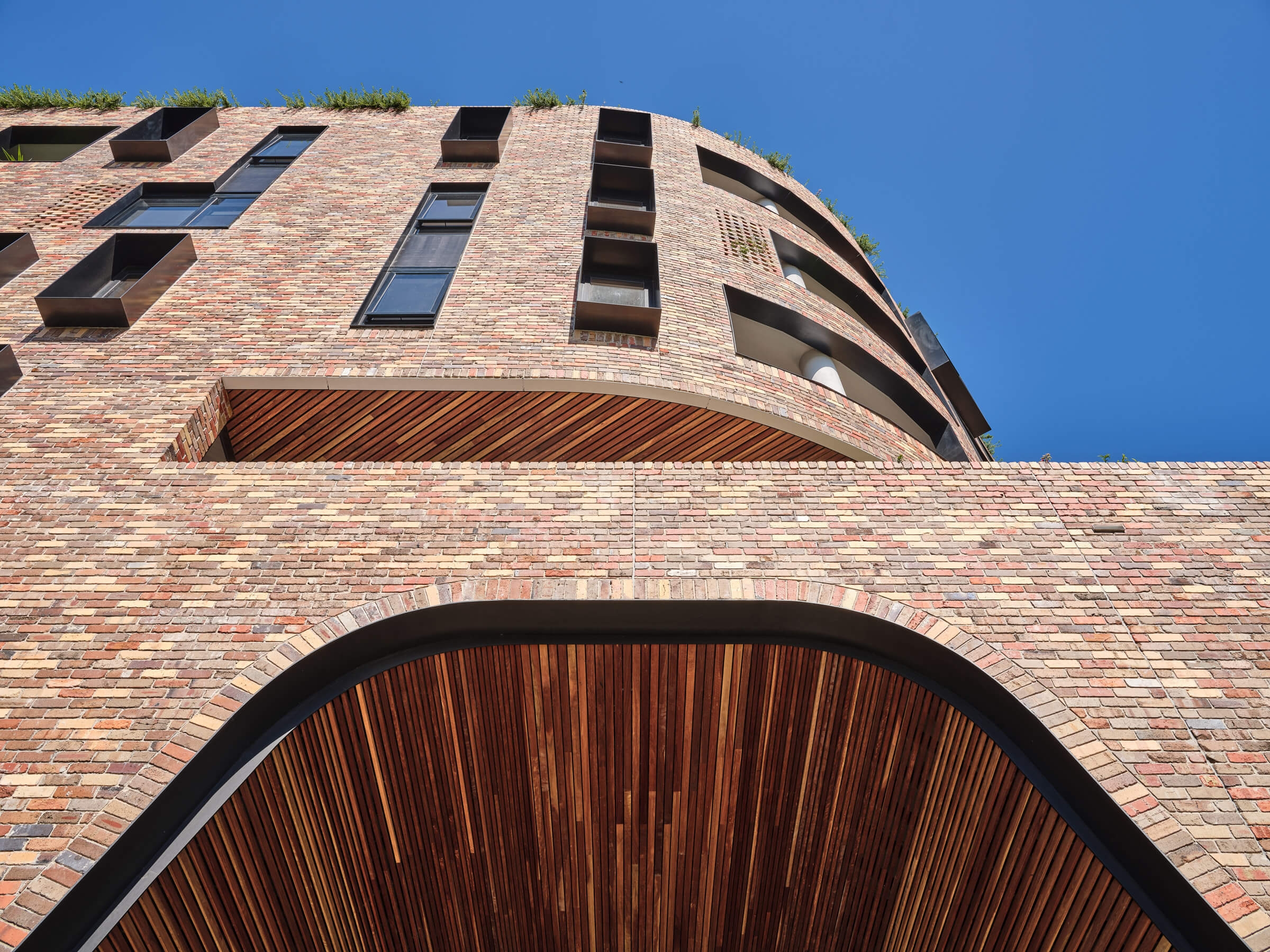 Click-on Battens in Arkadia Apartments