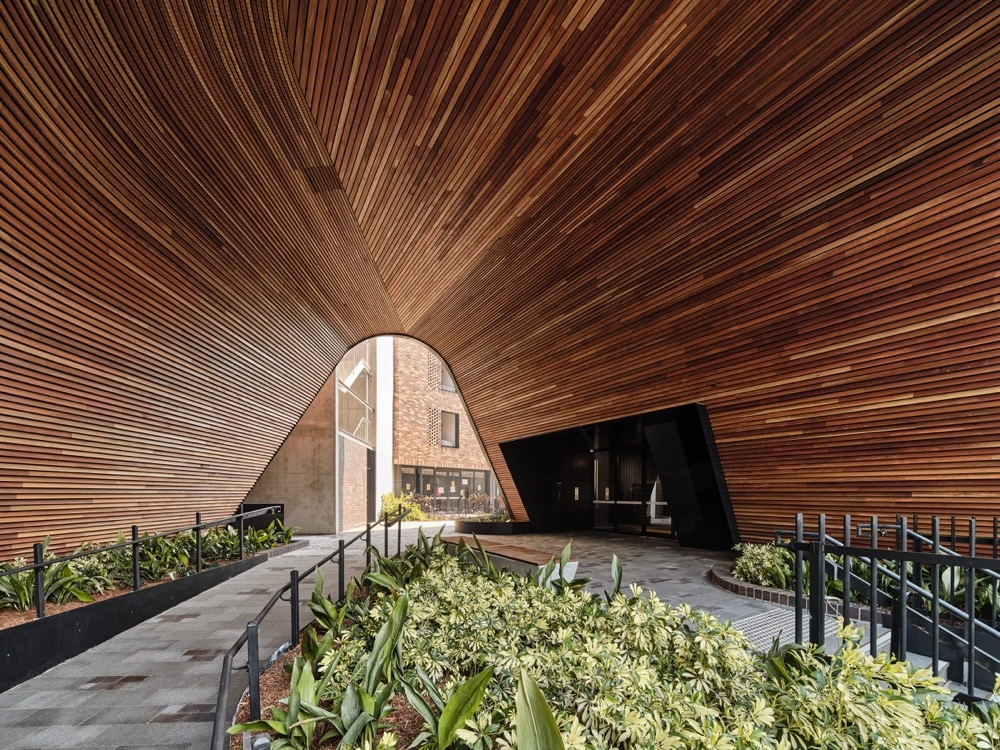 Click-on Battens in Arkadia Apartments